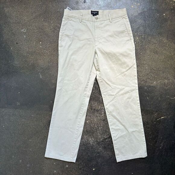 Dockers Slim Fit Man’s Pants Flat Front Khaki Size 32x28.5 Very Stained - Picture 7 of 14